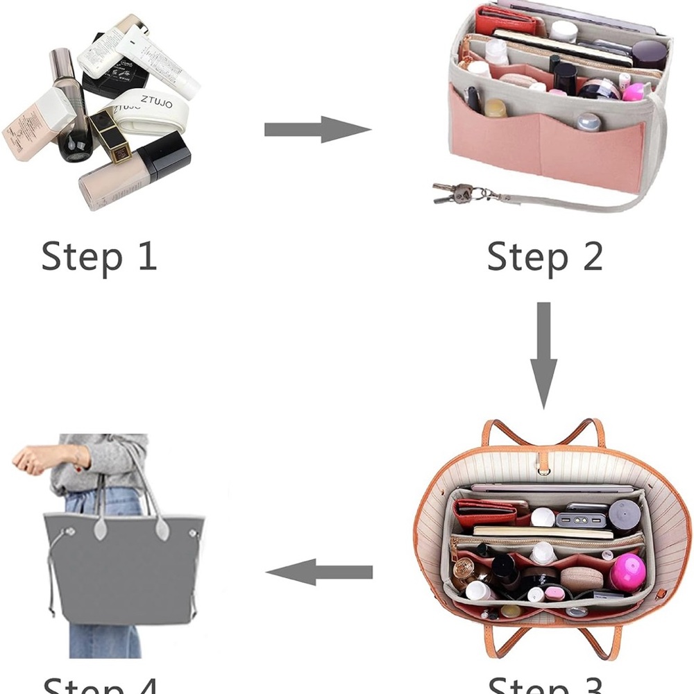 Purse Organizer Insert - Picture 6 of 7